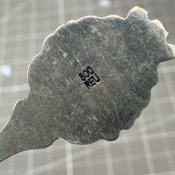 Dinkelsbühl Souvenir Collector Spoon Silver & Enamel - Picture 4 of 4